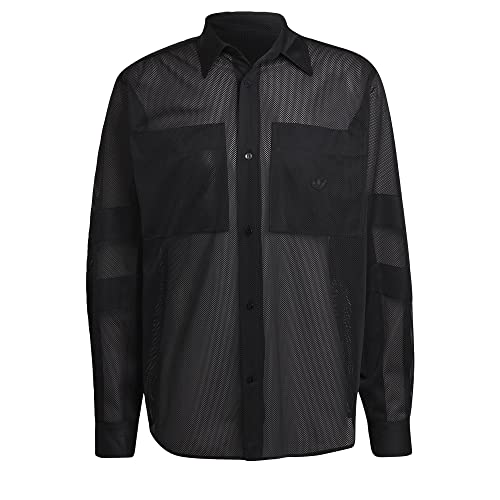 Amazon.com: adidas Blue Version Arkive Mesh Shirt Men's, Black